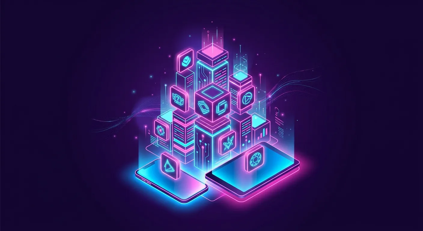 Ilustrasi arsitektur kumpulan apk slot h5 pada perangkat modern